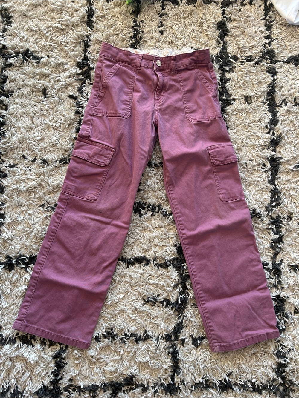 Levi's Mauve Wide Leg Pants for Kids